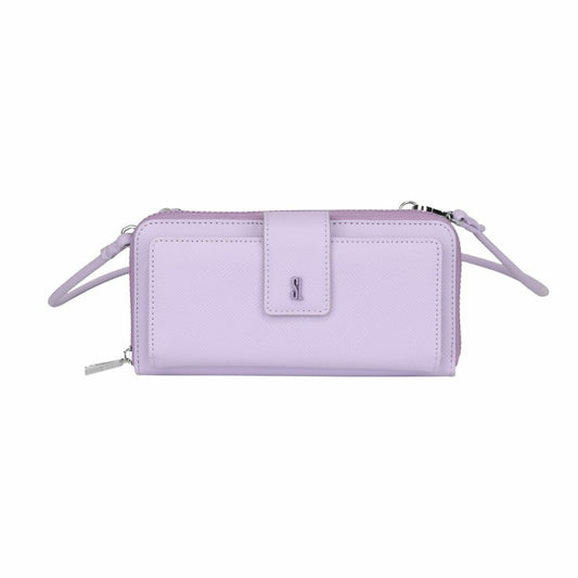Carteira Santa Lolla Lavanda Alça Ombro