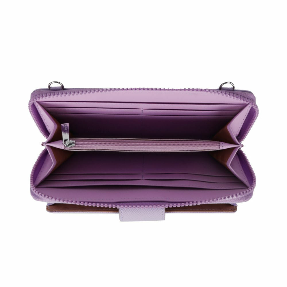 Carteira Santa Lolla Lavanda Alça Ombro