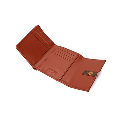 Carteira Santa Lolla Marrom Floater Pequena