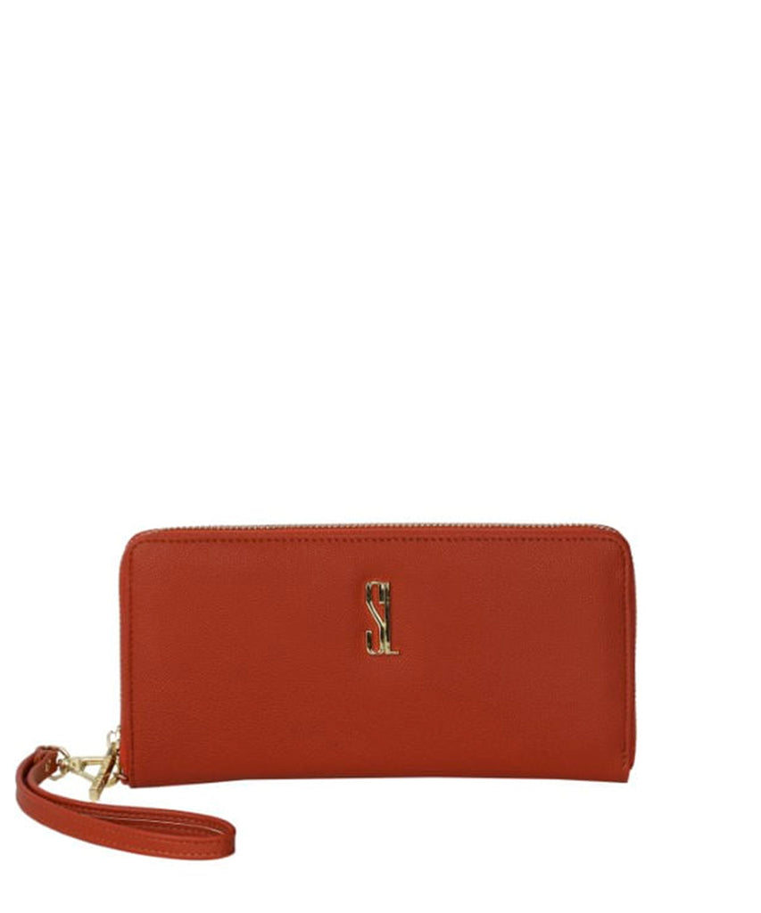 Carteira Santa Lolla Marrom Safari Alça Mão