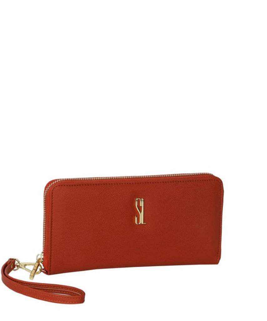 Carteira Santa Lolla Marrom Safari Alça Mão