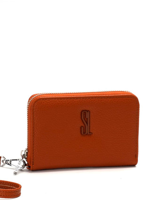 Carteira Santa Lolla Marrom Safari Alça Mão