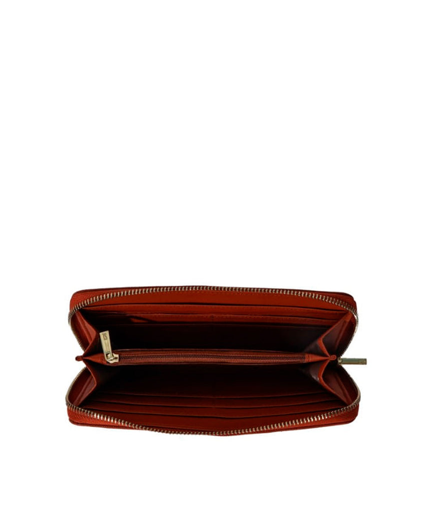 Carteira Santa Lolla Marrom Safari Alça Mão