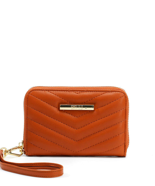 Carteira Santa Lolla Marrom Safari Alça Mão