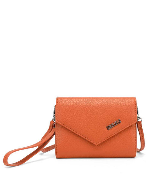 Carteira Santa Lolla Marrom Safari Alça Transversal