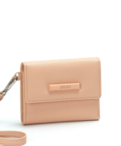 Carteira Santa Lolla Nude Rosado Alça Mão