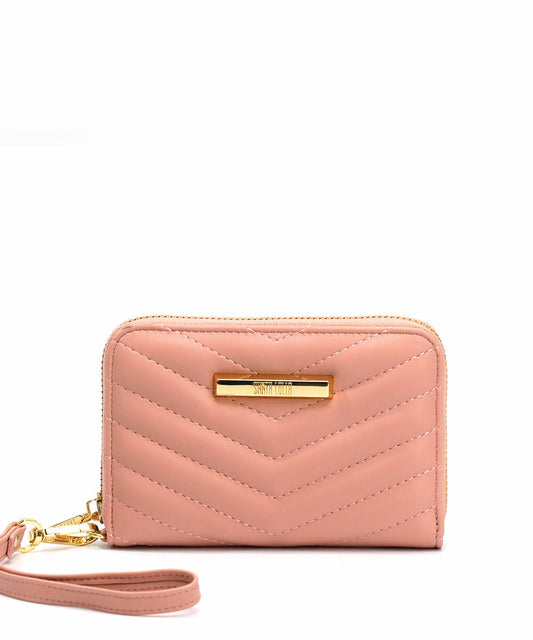 Carteira Santa Lolla Nude Rosado Alça Mão