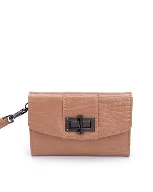 Carteira Santa Lolla Pequena Nude