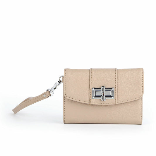 Carteira Santa Lolla Pequena Nude