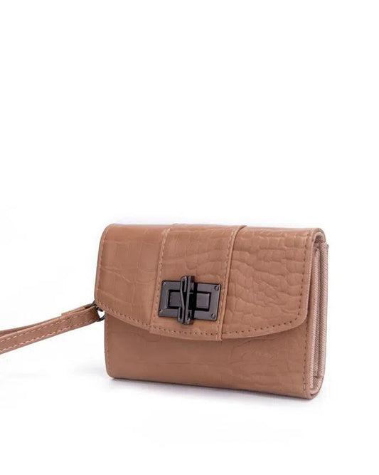 Carteira Santa Lolla Pequena Nude