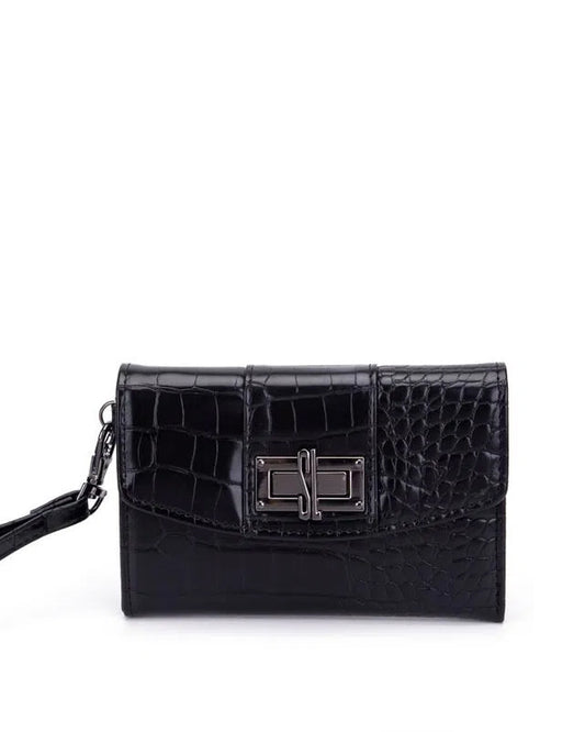 Carteira Santa Lolla Pequena Preta