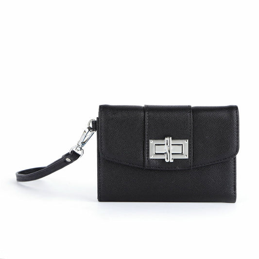 Carteira Santa Lolla Pequena Preta