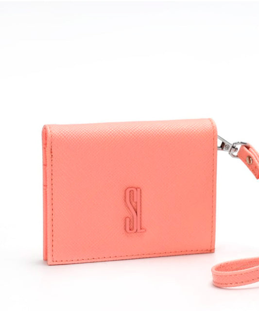 Carteira Santa Lolla Pêssego Alça Mão