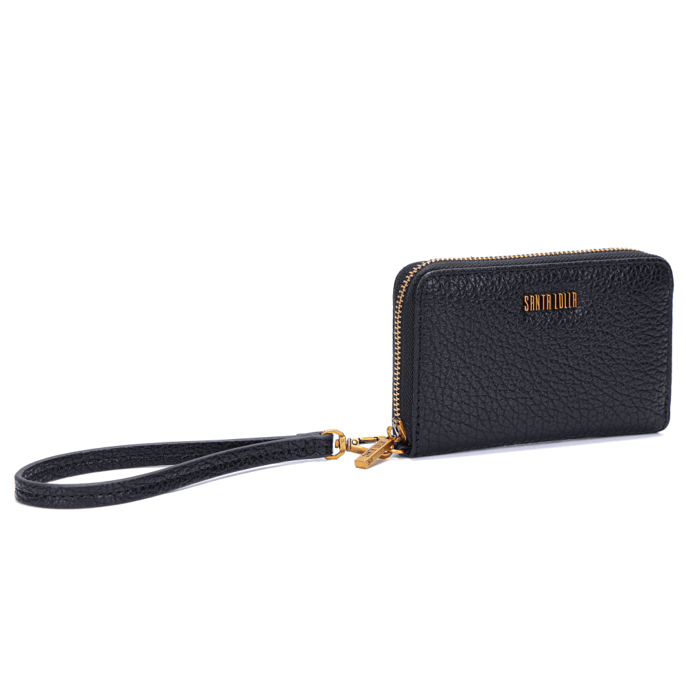 Carteira Santa Lolla Preta Alça De Mão 
