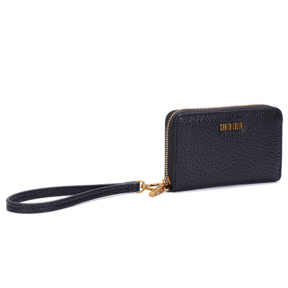 Carteira Santa Lolla Preta Alça De Mão 
