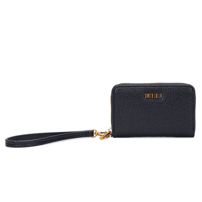 Carteira Santa Lolla Preta Alça De Mão 