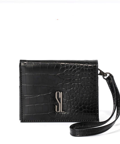 Carteira Santa Lolla Preta Alça Mão