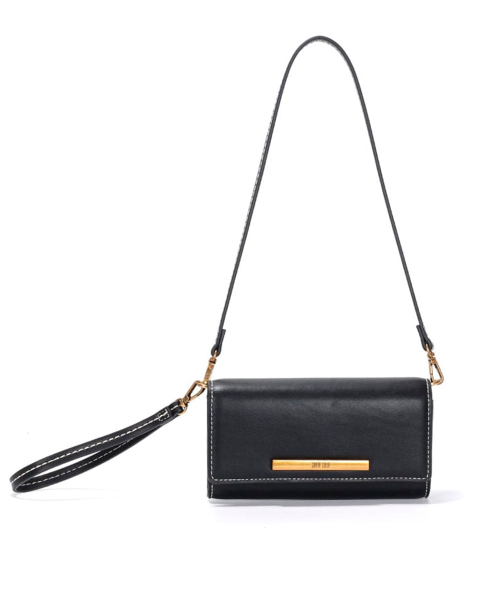 Carteira Santa Lolla Preto Alça Mão