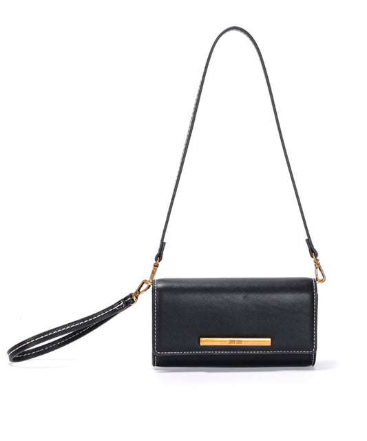 Carteira Santa Lolla Preto Alça Mão