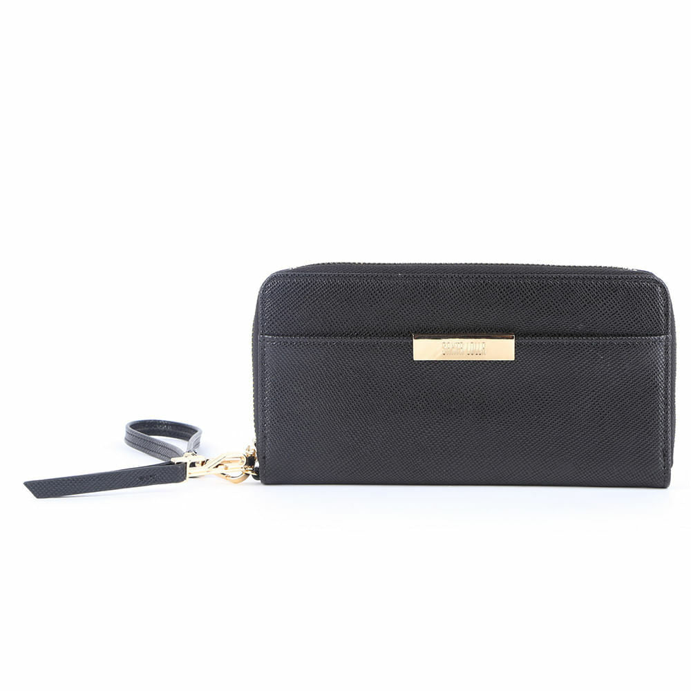 Carteira Santa Lolla Retangular Preta