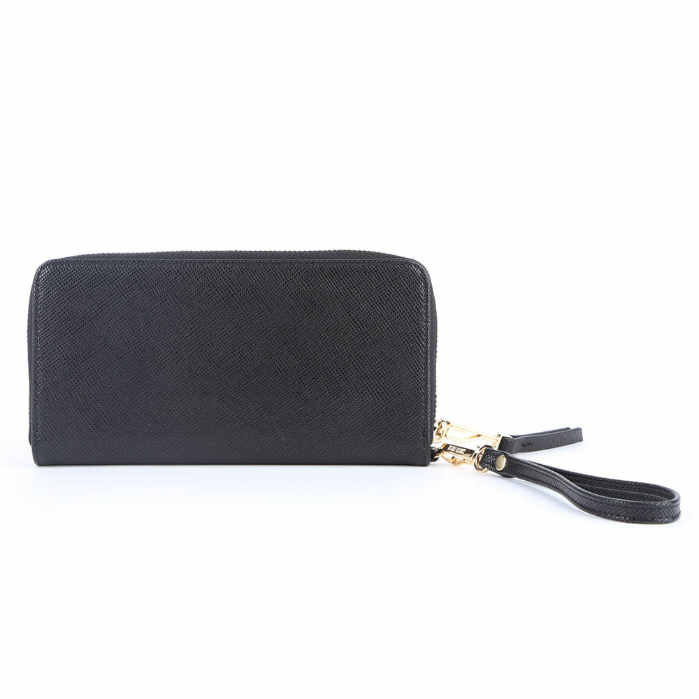 Carteira Santa Lolla Retangular Preta