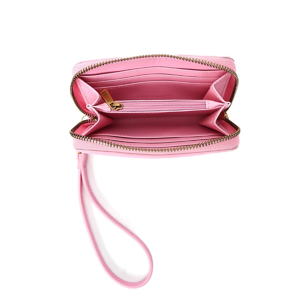 Carteira Santa Lolla Rosa Alça De Mão