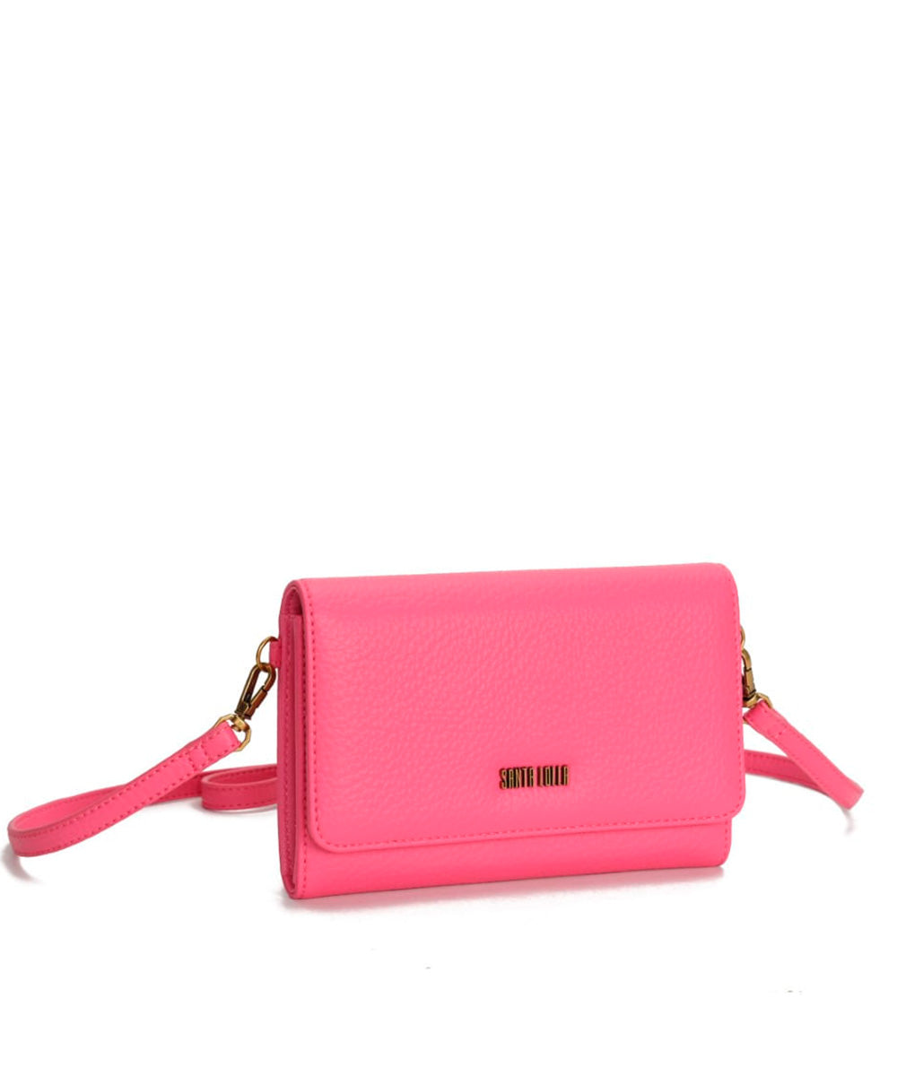 Carteira Santa Lolla Rosa Alça Transversal