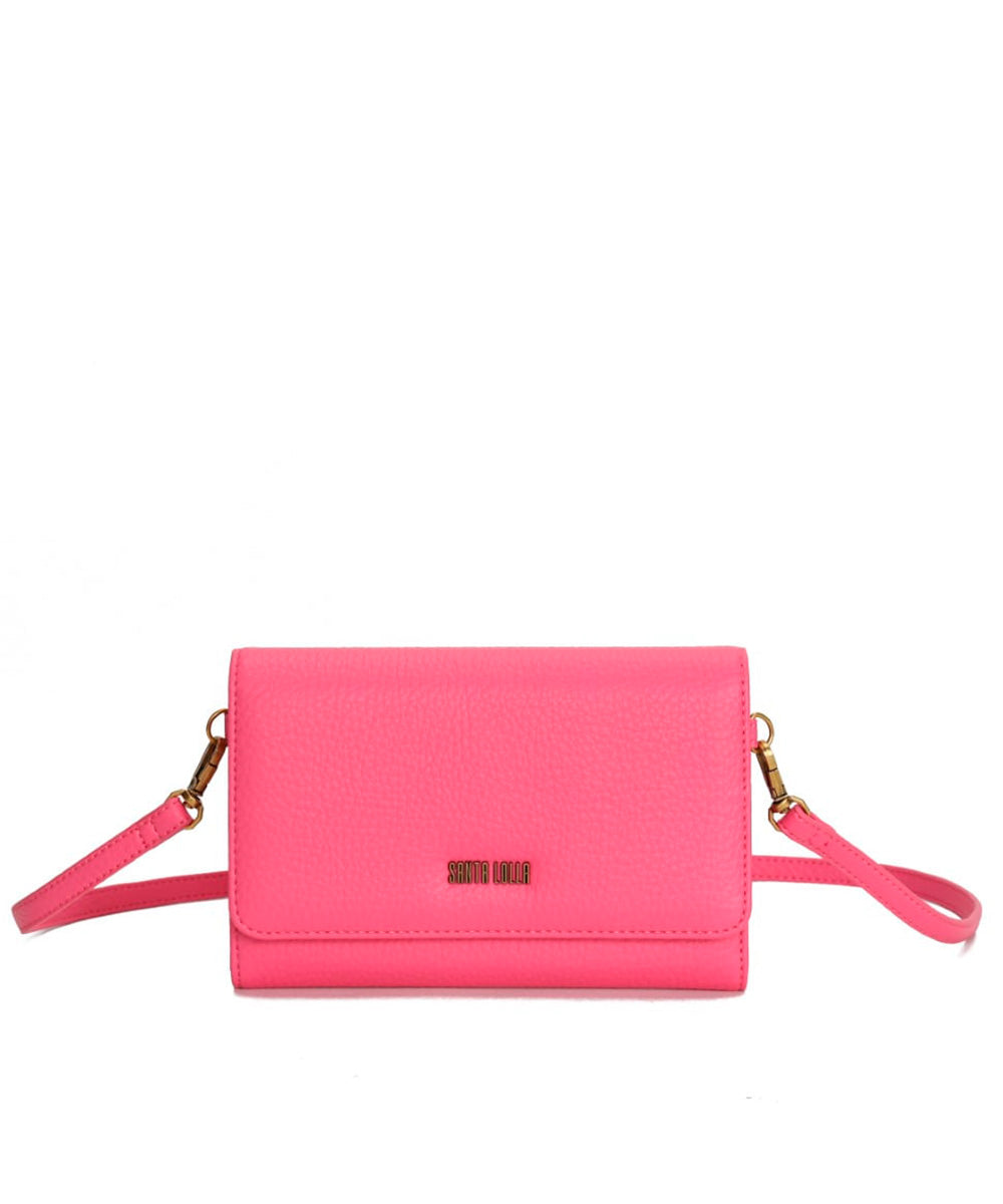 Carteira Santa Lolla Rosa Alça Transversal
