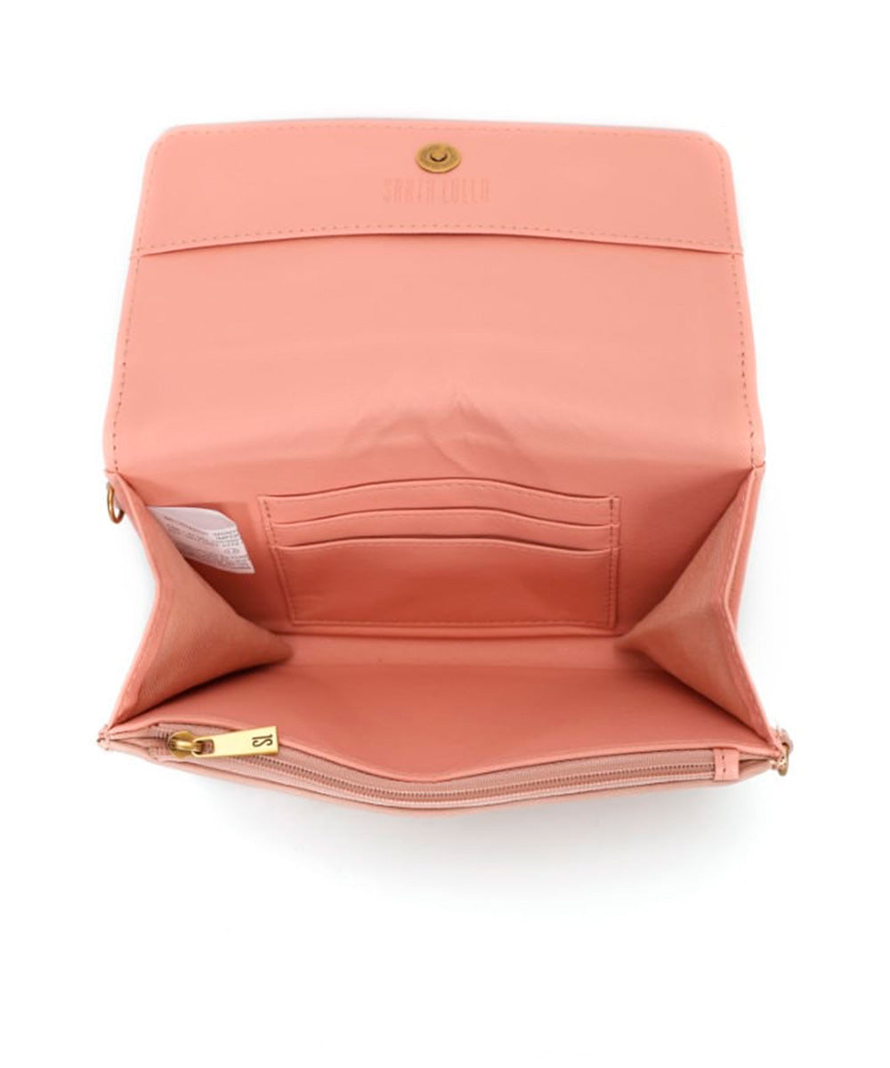 Carteira Santa Lolla Rosa Alça Transversal
