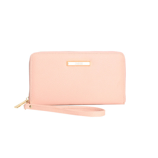 Carteira Santa Lolla Rosa Quartzo Floater Retangular