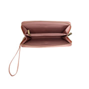 Carteira Santa Lolla Rosa Quartzo Floater Retangular