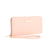 Carteira Santa Lolla Rosa Quartzo Floater Retangular