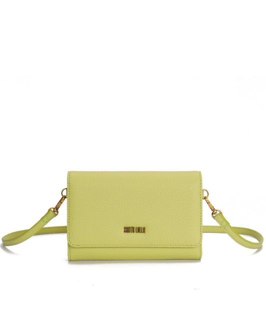 Carteira Santa Lolla Verde Oliva Alça Transversal
