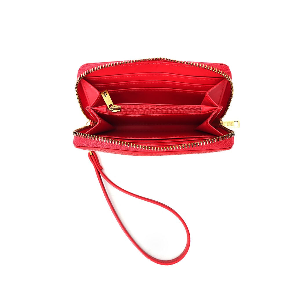 Carteira Santa Lolla Vermelha Alça De Mão