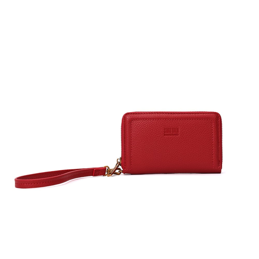 Carteira Santa Lolla Vermelha Alça De Mão