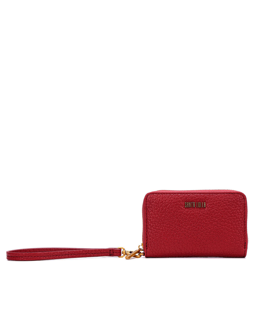 Carteira Santa Lolla Vermelho Alça de Mão