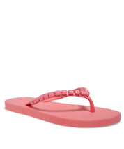 Chinelo Flip Flip Santa Lolla Rosa Bloom Miçangas