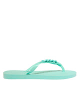 Chinelo Flip Flop Azul Borracha Correntes