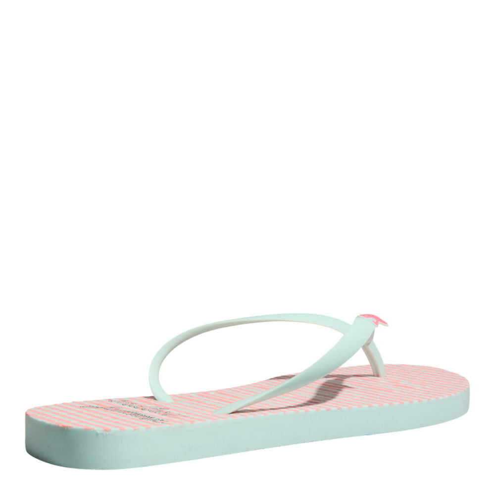 Chinelo Flip Flop Azul Estampado Santa Lolla Borracha