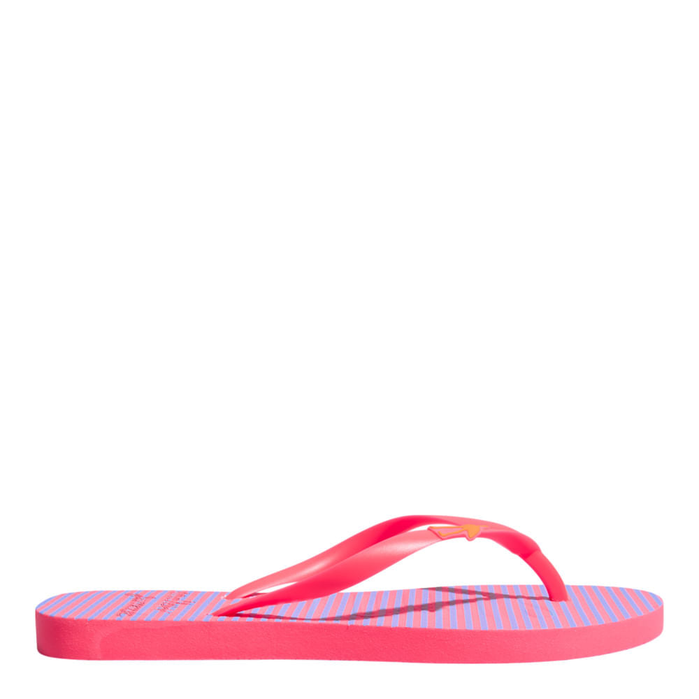 Chinelo Flip Flop Rosa Estampado Santa Lolla Borracha