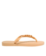 Chinelo Flip Flop Santa Lolla Amêndoa Correntes