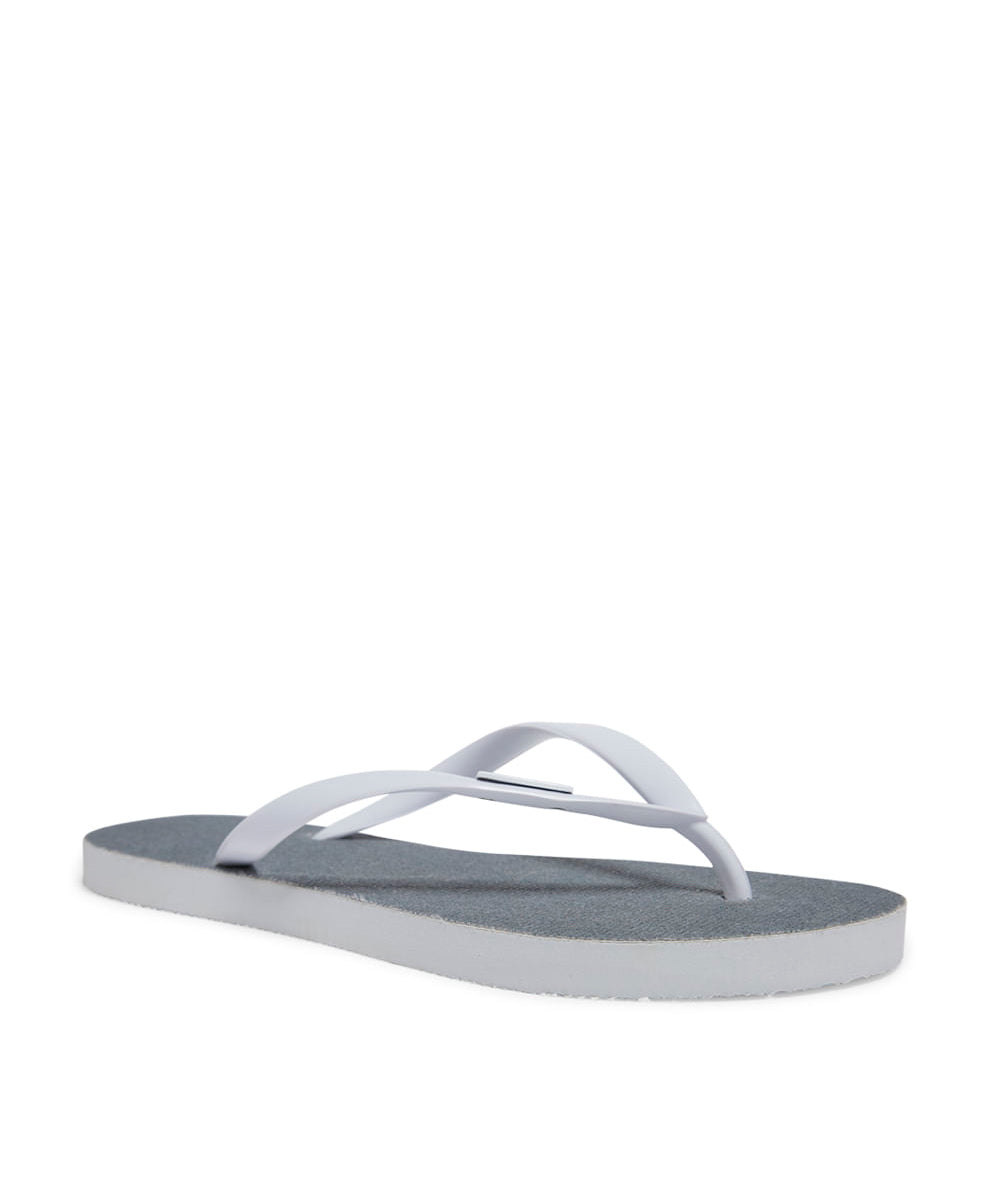 Chinelo Flip Flop Santa Lolla Branco Brilho