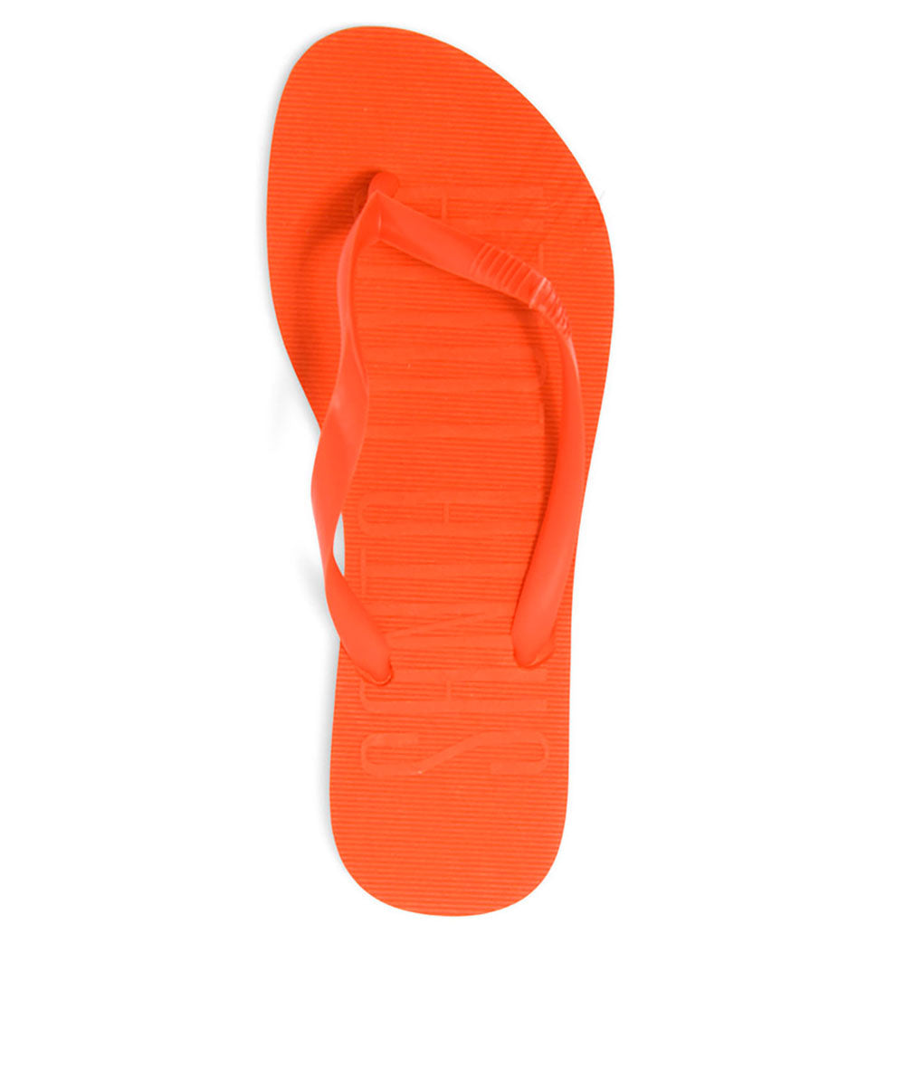 Chinelo Flip Flop Santa Lolla Laranja Borracha