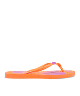 Chinelo Flip Flop Santa Lolla Laranja Estampado