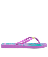 Chinelo Flip Flop Santa Lolla Lilás Estampado
