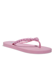 Chinelo Flip Flop Santa Lolla Lilás Miçangas