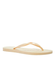 Chinelo Flip Flop Santa Lolla Marfim Borracha