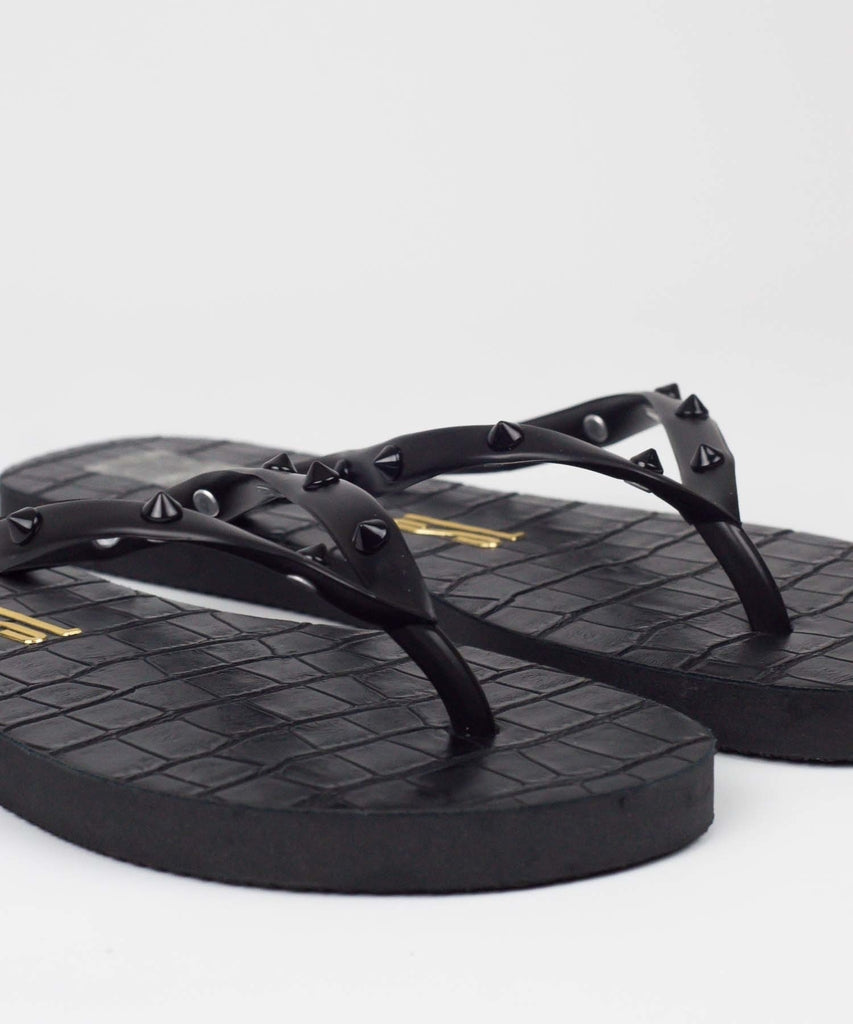 Chinelo Flip Flop Santa Lolla Preto Spikes - 7003.2DEF.0016.0001