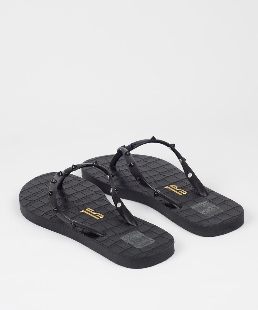 Chinelo Flip Flop Santa Lolla Preto Spikes - 7003.2DEF.0016.0001