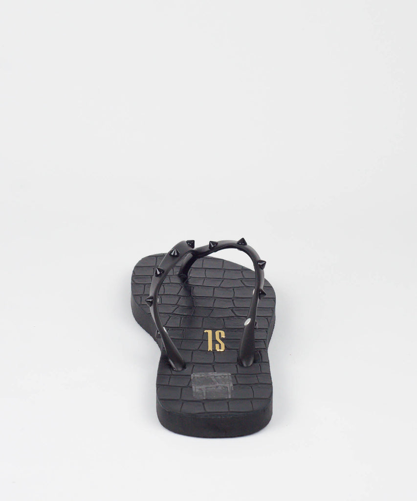 Chinelo Flip Flop Santa Lolla Preto Spikes - 7003.2DEF.0016.0001